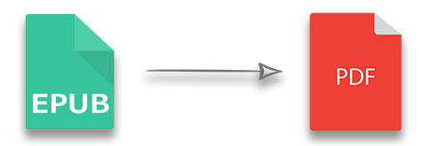 konwertować Epub pdf Java