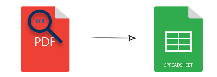 Zeskanowany plik PDF do programu Excel OCR Java