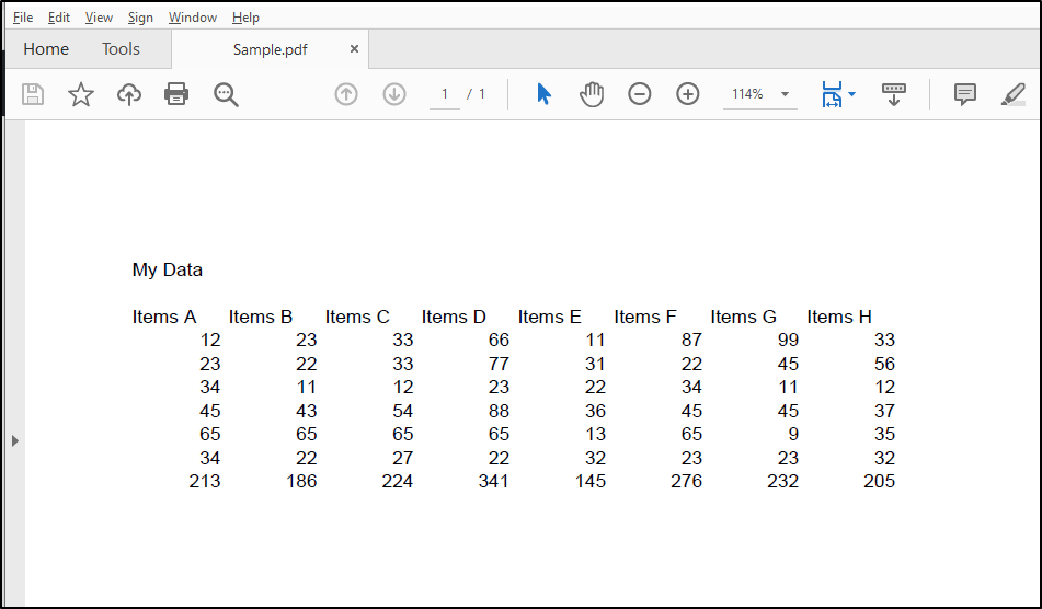 Konwertuj CSV PDF csharp