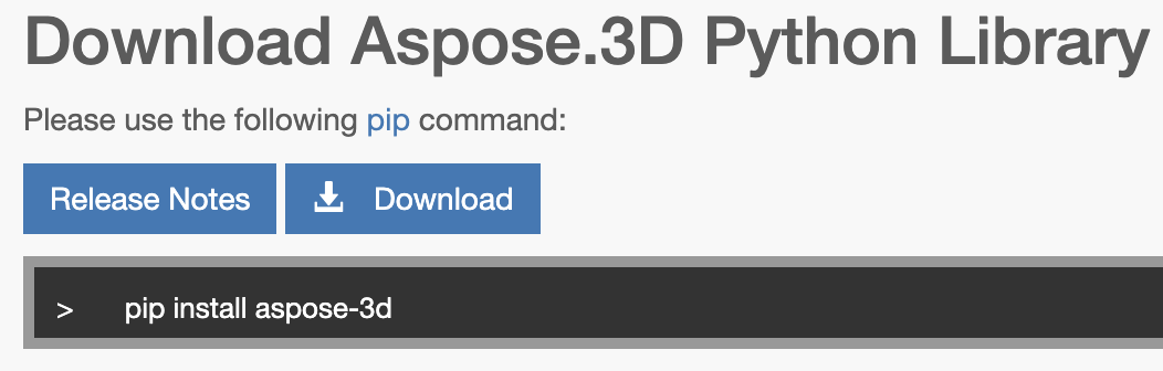 API de renderização 3D