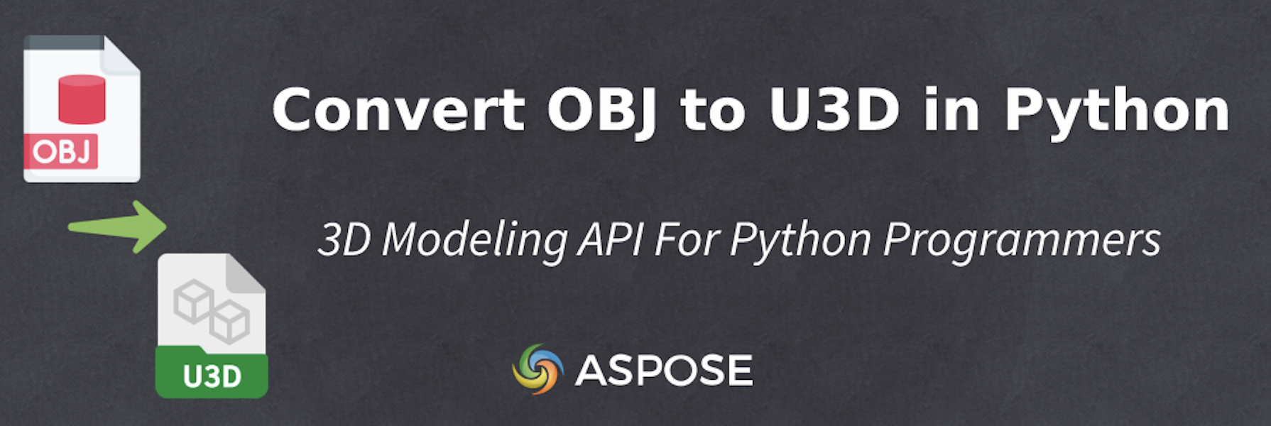 Converter Obj para U3d em Python 