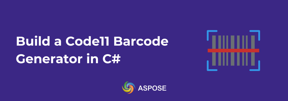 Gerador de Código de Barras Code11 em C#