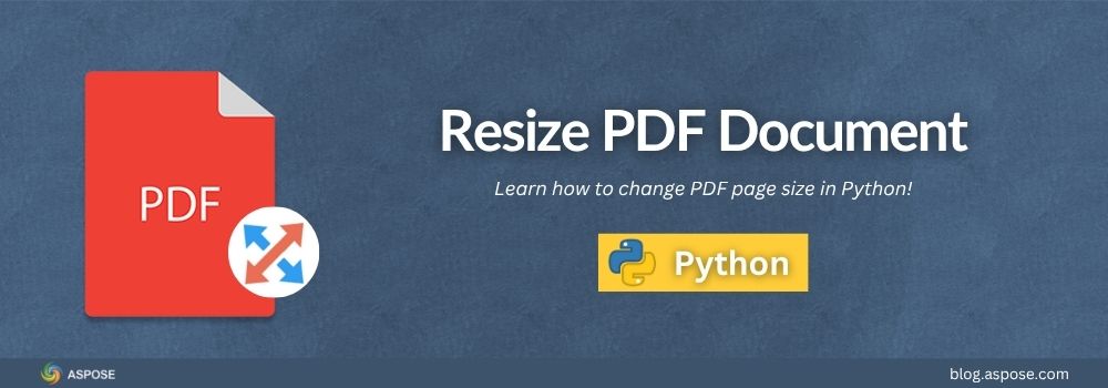 Redimensionar documento PDF em Python