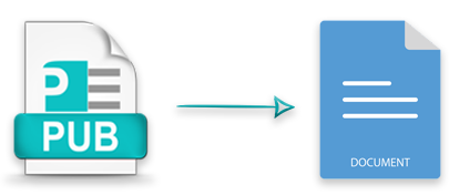PUB para Word DOCX DOC