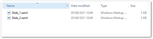 PPTX para XAML em C#