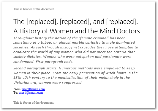c# substituir texto no arquivo docx