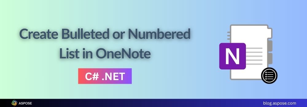 Создайте маркированный или нумерованный список в OneNote