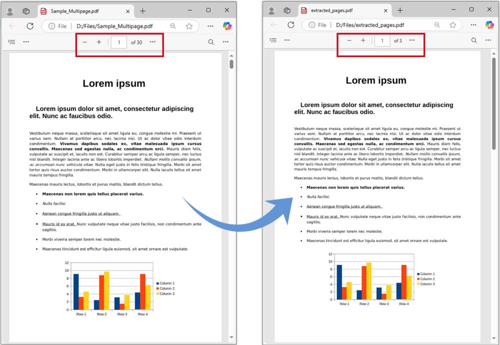 Извлечение диапазона страниц из PDF в Python