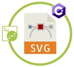 заполнить и обвести svg с помощью csharp