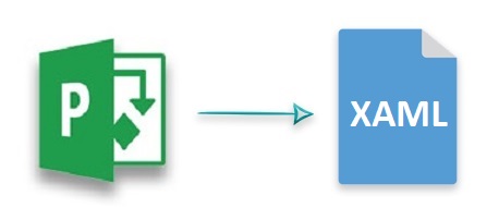 Преобразование MS Project MPP в формат XAML с помощью С#