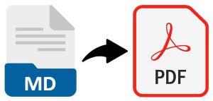 Преобразование Markdown в PDF Python