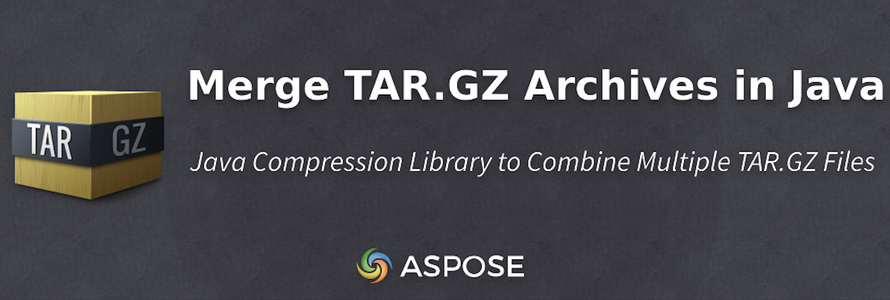 Объединение архивов TAR.GZ в Java программно