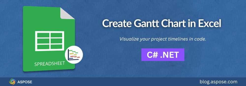 Skapa Gantt-diagram i Excel med hjälp av C#