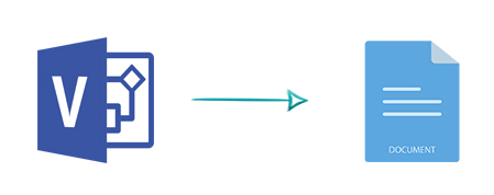 Konvertera Visio till Word Online