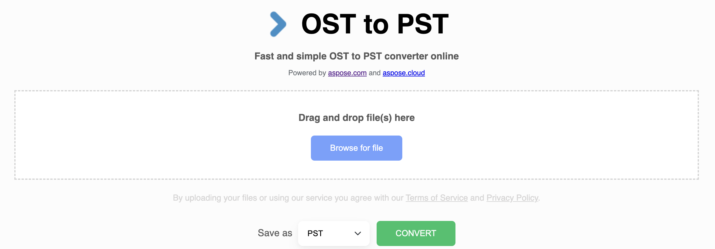 Gratis OS Tto PST Converter