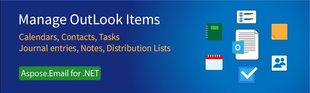 Läs och skapa Outlook-objekt