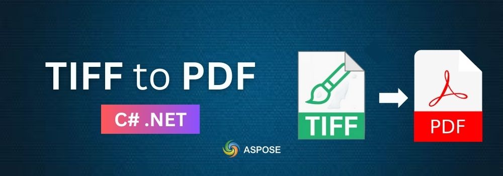 Konvertera TIFF-fil till PDF i C#