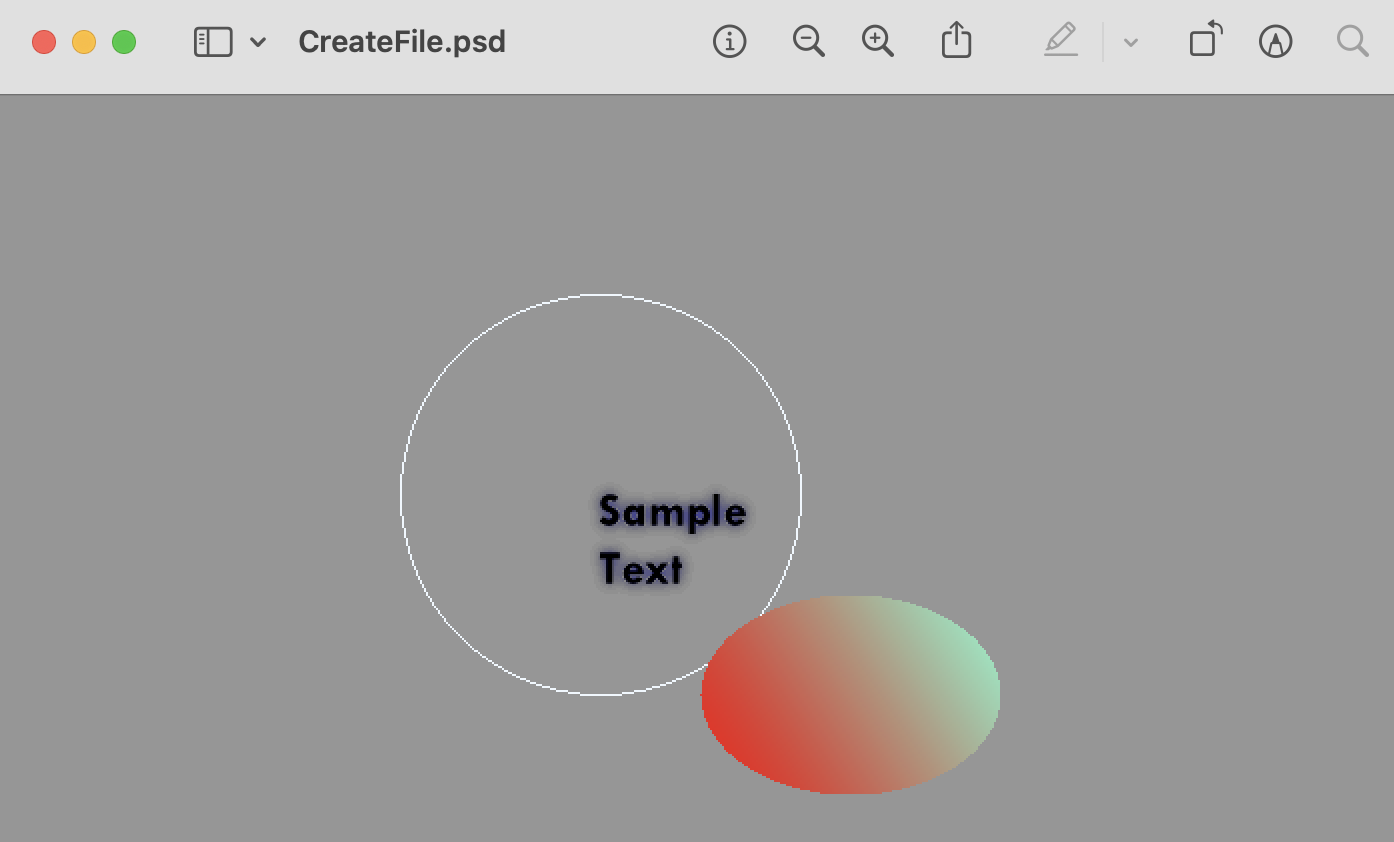 Hur man skapar en PSD-fil i Python