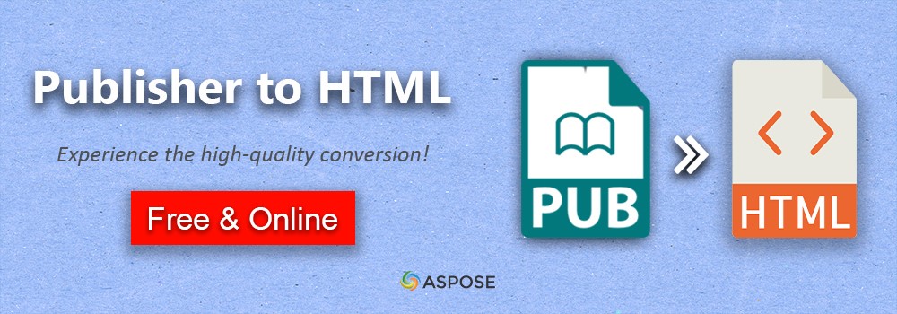 Konvertera Publisher till HTML | PUB till HTML | PUB-fil till HTML