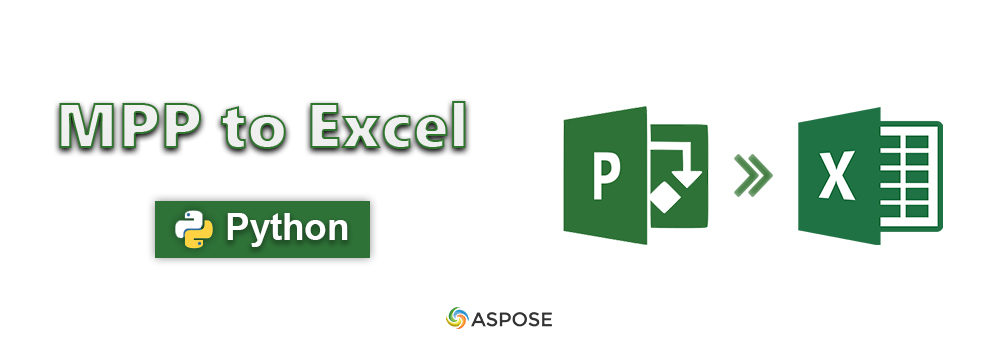 Konvertera MPP till Excel i Python