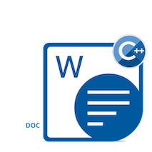 Lägg till Ta bort vattenstämpel i Word C++
