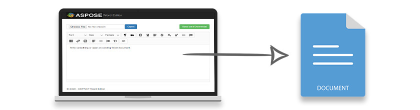 ASP.NET MVC Word Editor