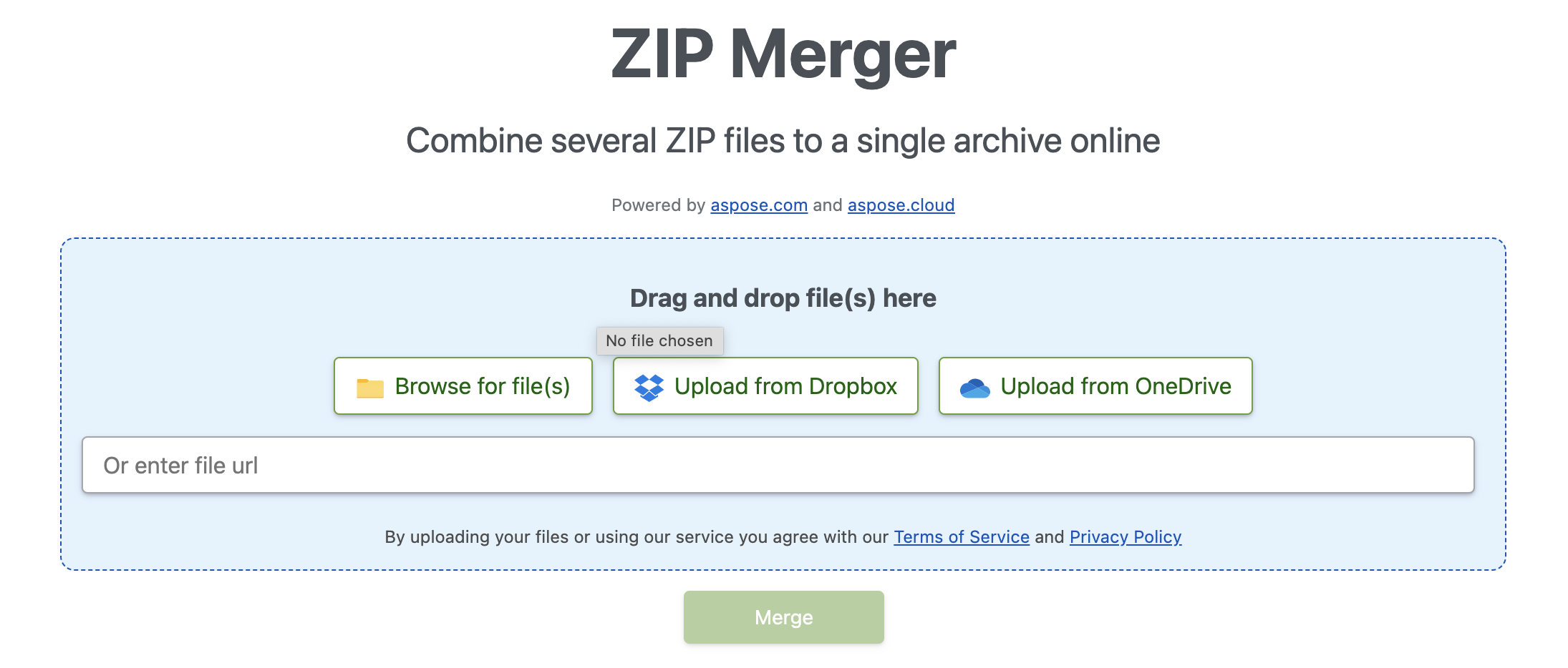 slå samman ZIP-filer