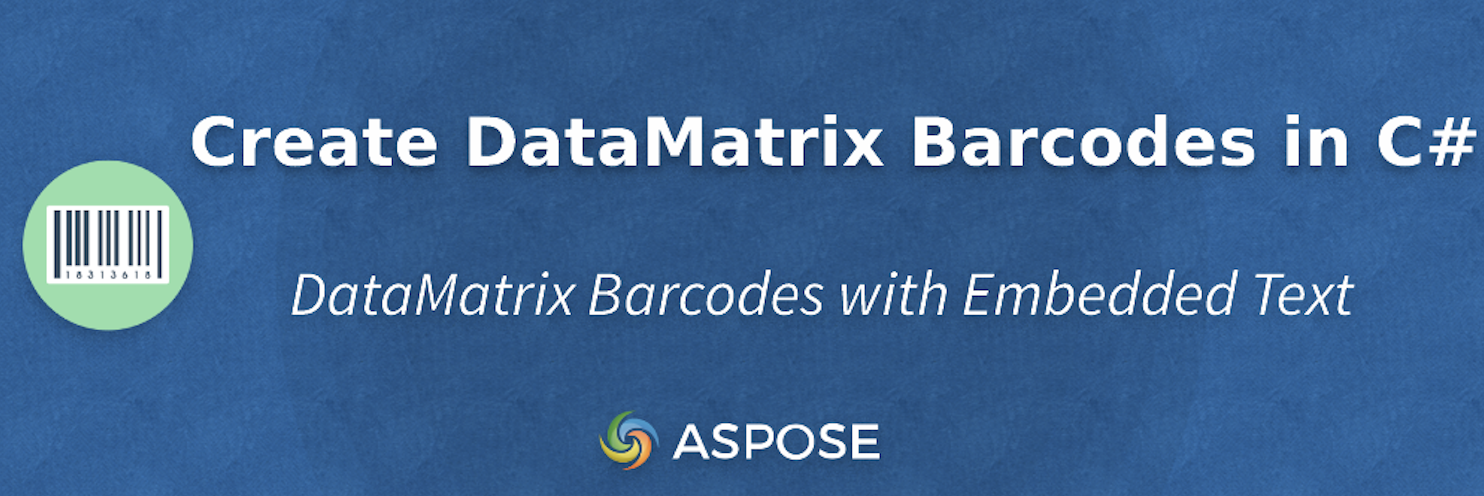 พัฒนาเครื่องกำเนิดบาร์โค้ด Datamatrix ใน C#