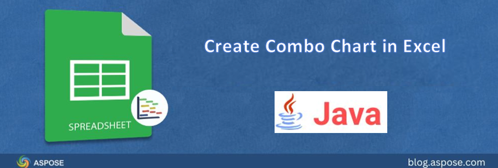 สร้างกราฟคอมโบใน Excel โดยใช้ Java