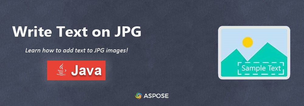 เขียนข้อความบนภาพ JPG ใน Java