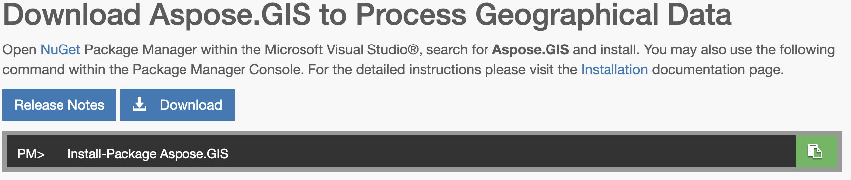 ไลบรารี geospatial C#