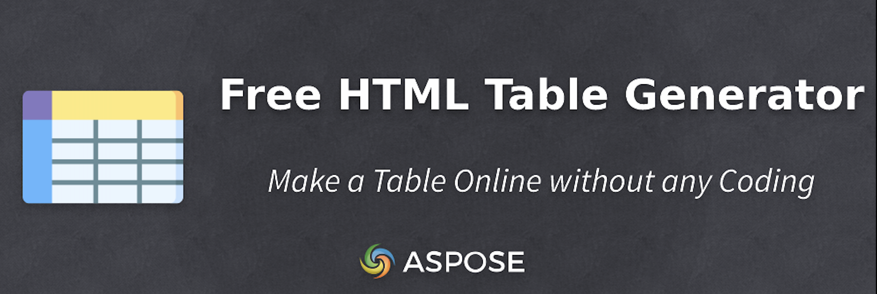 html-table-generator