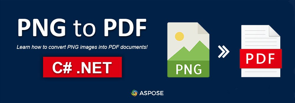 แปลง PNG เป็น PDF ใน C# | ตัวแปลงภาพ PNG เป็น PDF