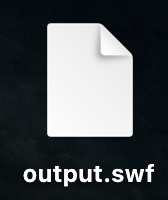 เครื่องกำเนิดไฟล์ SWF ของ Java