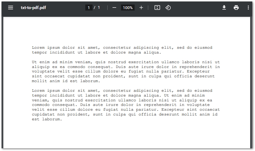 แปลงไฟล์ TXT เป็น PDF โดยทางโปรแกรมโดยใช้ Python