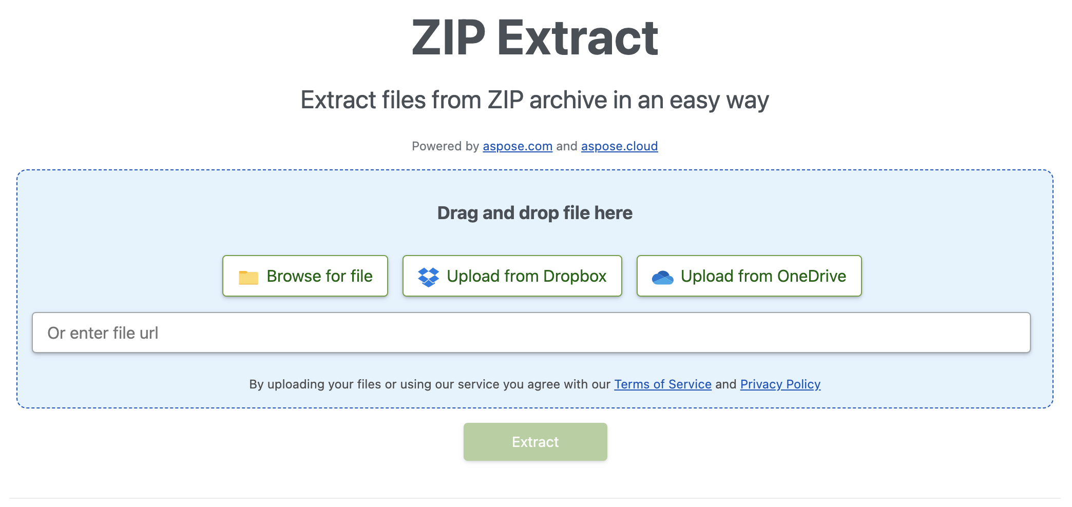  โปรแกรมแยกไฟล์ ZIP ออนไลน์