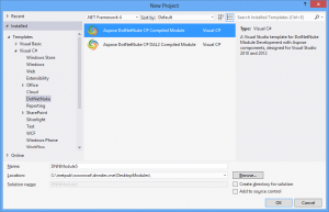 Create DNN Project