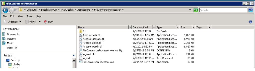 Implementation of Conversion processor