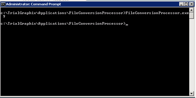 Preview of File conversion execution