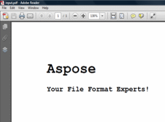 Find and Remove Text from PDF File