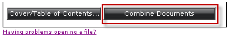 Option to concatenate PDF files