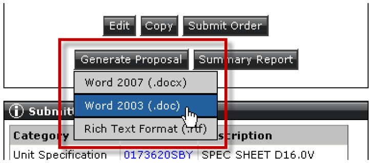 Option to specify a custom default content