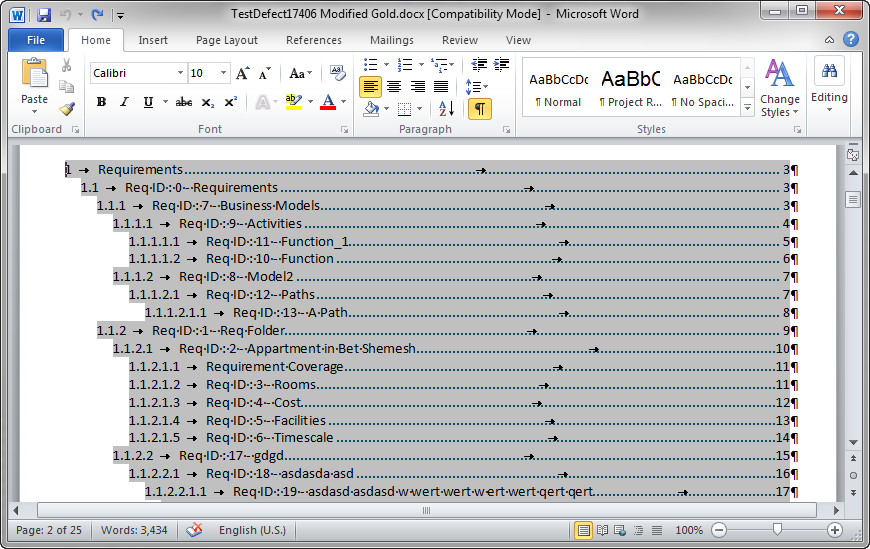 Table Of Contents by Aspose.Words