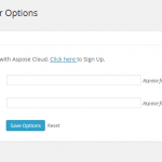 Plugin Settings Page