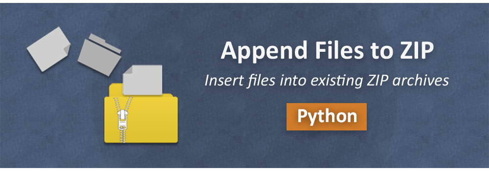 Python'da Dosyaları ZIP'e Ekleme