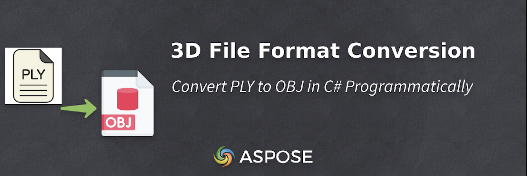 Конвертувати PLY в OBJ в C# за допомогою 3D Graphics API