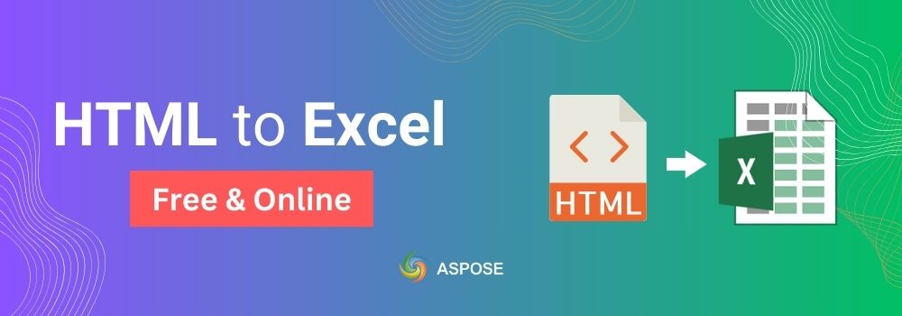 Chuyển đổi HTML thành Excel Online