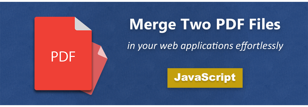 Hợp nhất hai tệp PDF trong JavaScript