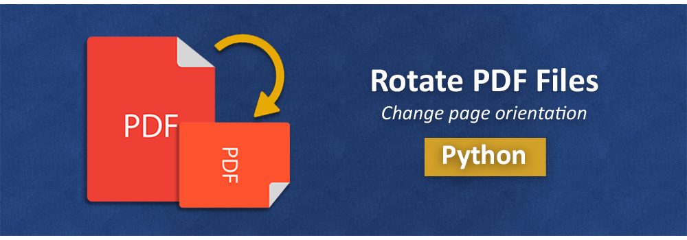 Xoay tệp PDF trong Python