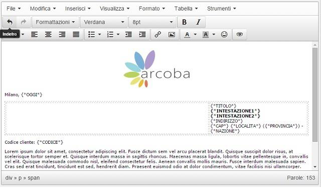 Preview of TinyMCE editor
